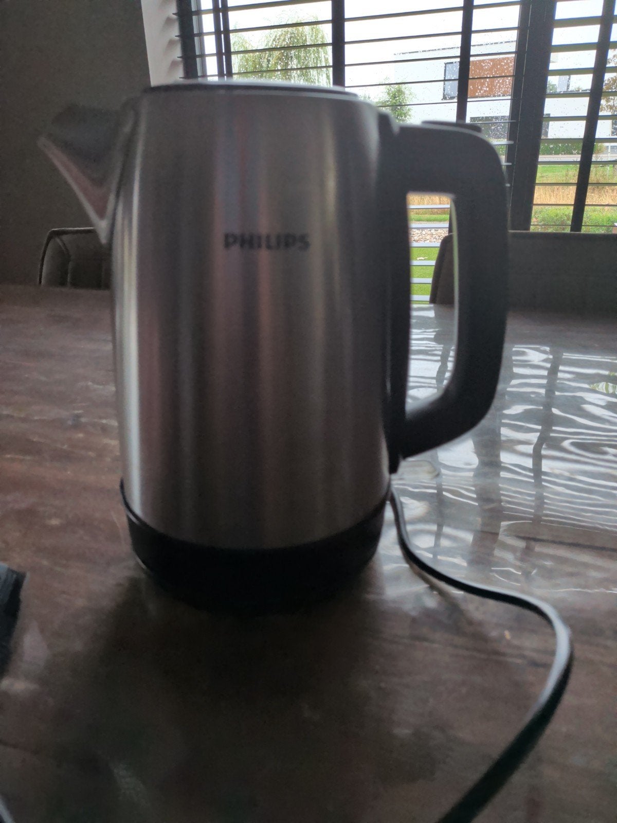 Philips Waterkoker - RVS, Witgoed en Apparatuur, 1 tot 2 liter, Ophalen, Zo goed als nieuw, Rvs