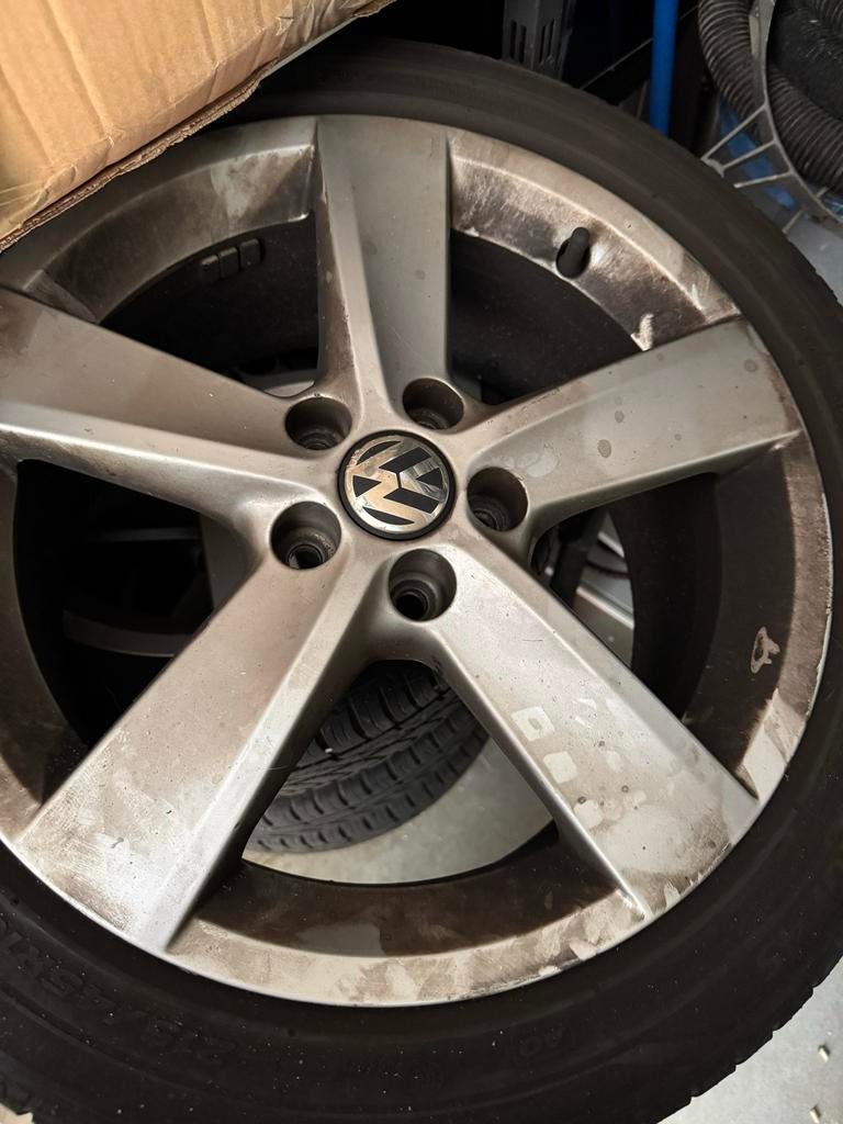 Volkswagen Polo Velgen n6 16 inch, Ophalen of Verzenden, Gebruikt, Personenwagen, Velg(en)