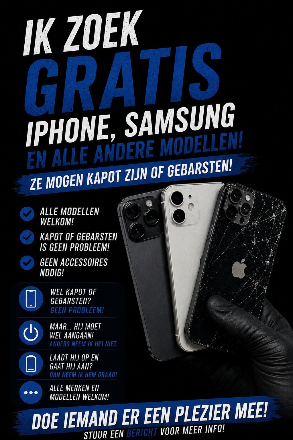 IK ZOEK GRATIS TELEFOONS DORDRECHT, Ophalen