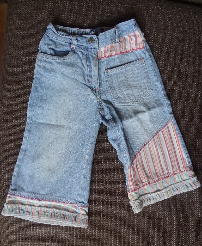 BROEK-SPIJKERBROEK maat 92: GIRLS Casual Jeans Division, Kinderen en Baby's, Kinderkleding | Maat 92, Ophalen of Verzenden, Zo goed als nieuw