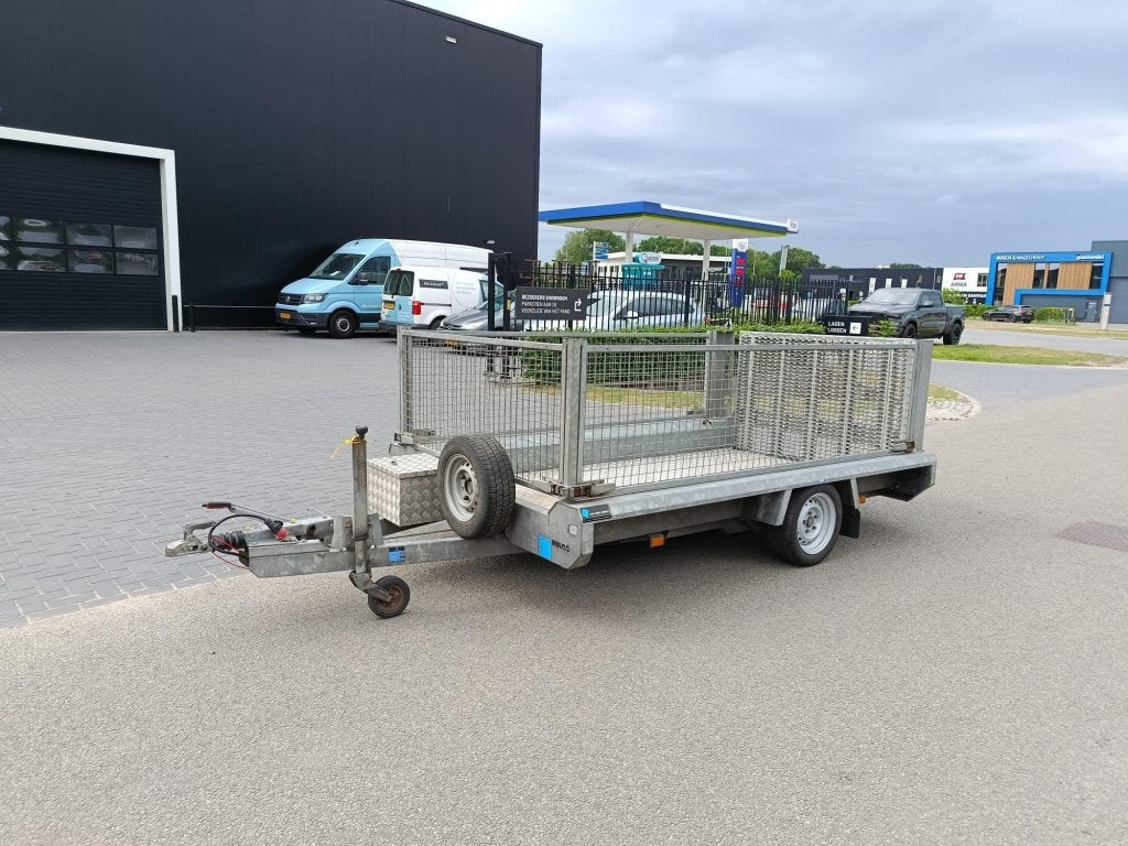 Hulco terrax machinetransporter 1-as 1500 kg, Gebruikt