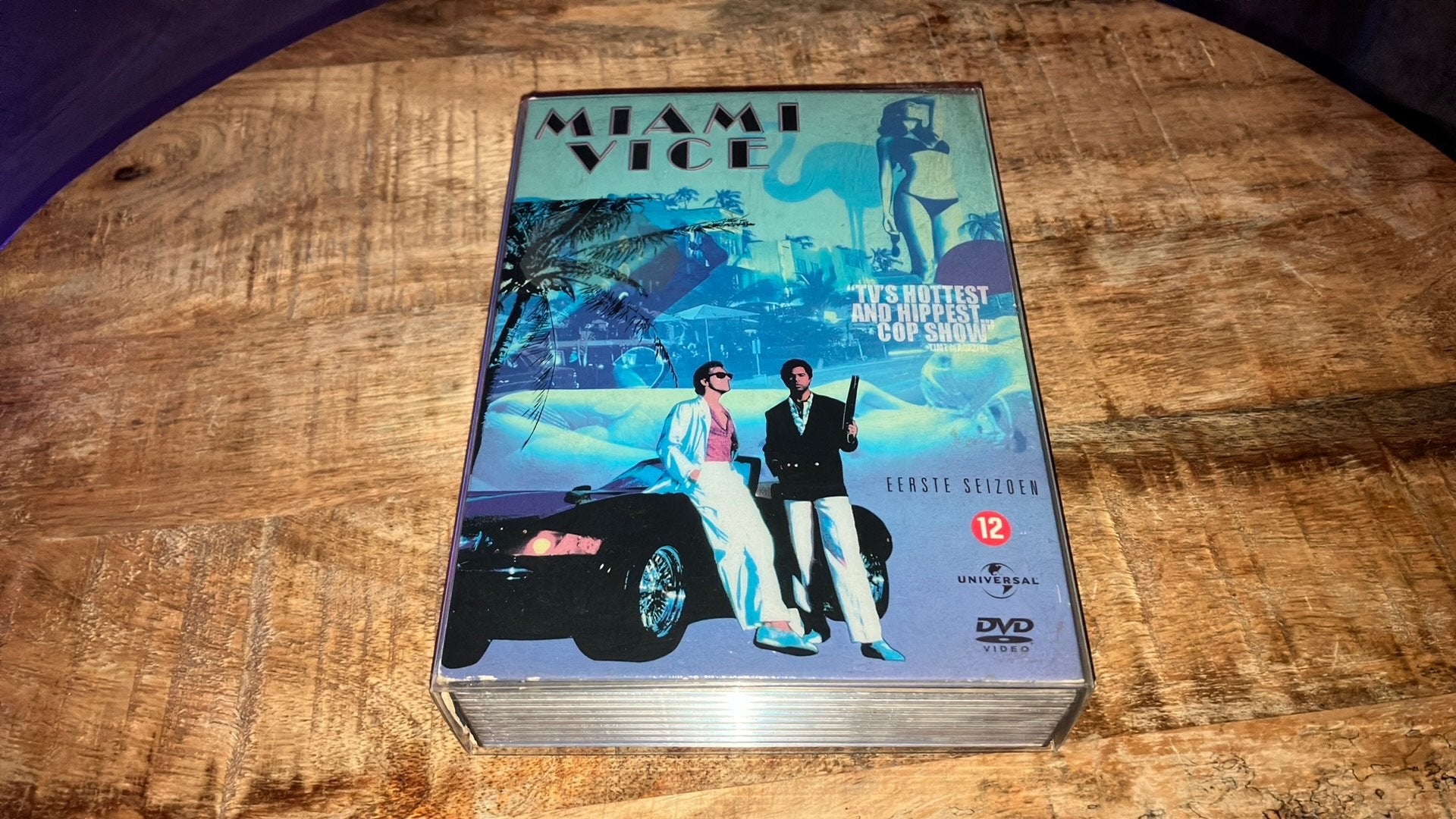 Miami Vice Season 1 dvd box, Cd's en Dvd's, Vanaf 12 jaar, Verzenden, Zo goed als nieuw, Actie en Avontuur