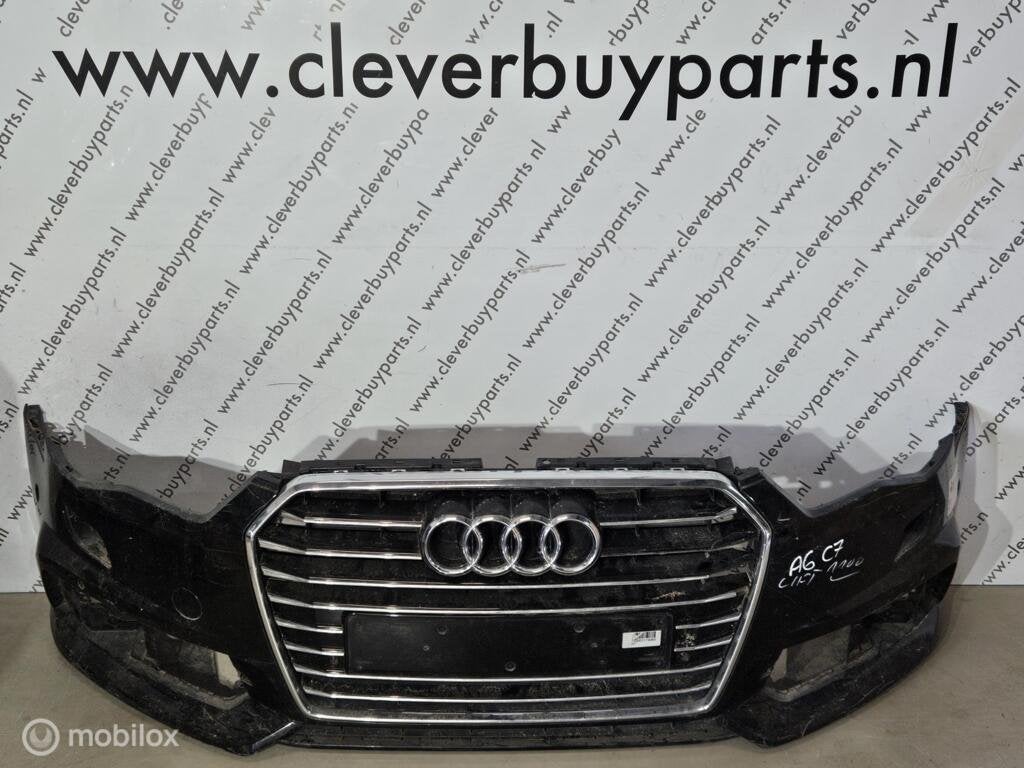 Voorbumper origineel Audi A6 Avant C7 ('11-'18) 4G0807437, Audi, Gebruikt, Voor, Bumper