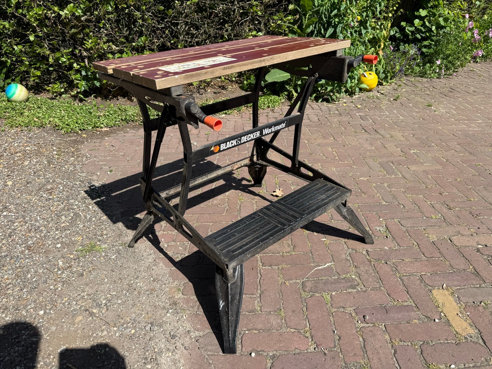 Black & Decker Workmate opvouwbare werkbank, Doe-het-zelf en Verbouw, Ophalen, Gebruikt, 70 tot 120 cm, Inklapbaar