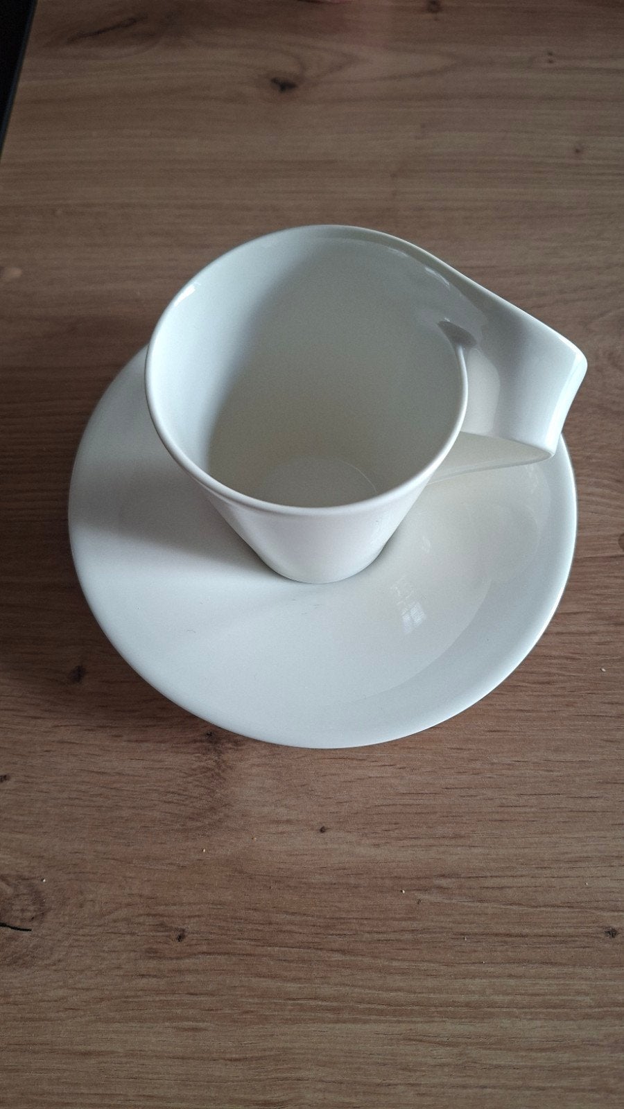 Villeroy & Boch NewWave Kop en Schotel - Zo goed als nieuw, Ophalen, Villeroy & Boch, Zo goed als nieuw, Overige stijlen