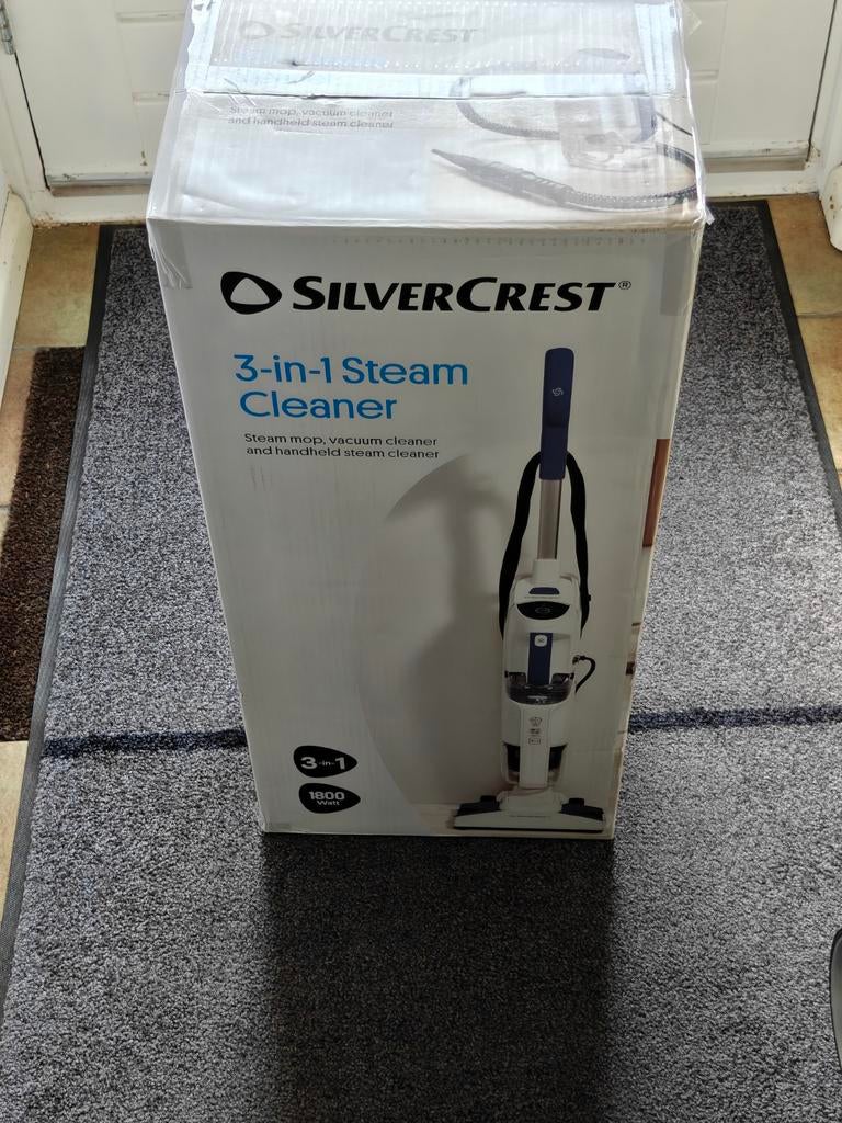 Silvercrest 3-in-1 Stoomreiniger - Nieuw in Doos, Ophalen of Verzenden, Nieuw, 1600 tot 2000 watt, Overige typen