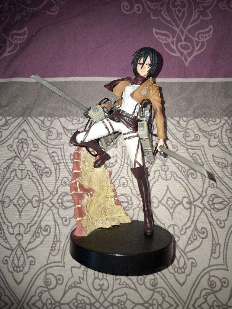 Attack on Titan figure Mikasa Ackerman, Ophalen of Verzenden, Gebruikt, Mens