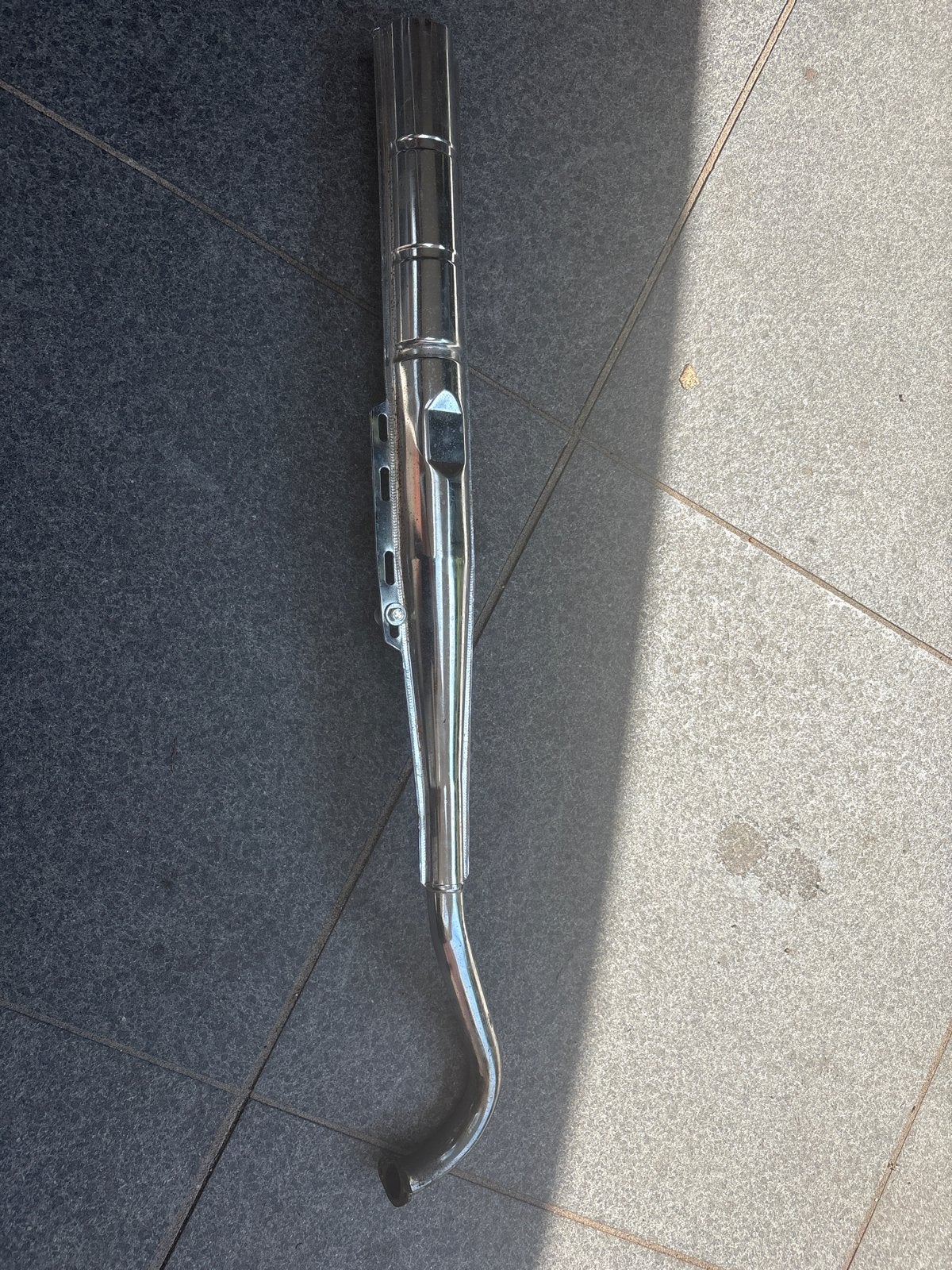 Puch Maxi Uitlaat met Voorpijp 28 mm - Chroom, Ophalen of Verzenden, Gebruikt, Uitlaat