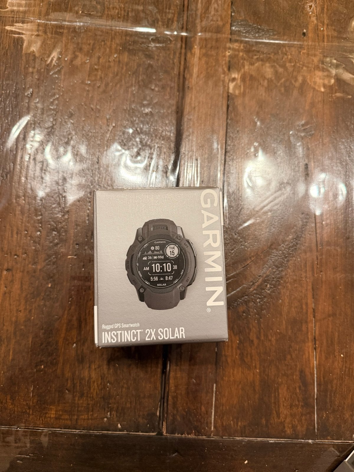Garmin Instinct 2X Solar - Grijs - Zo goed als nieuw, Ophalen, IOS, Zo goed als nieuw, Waterdicht