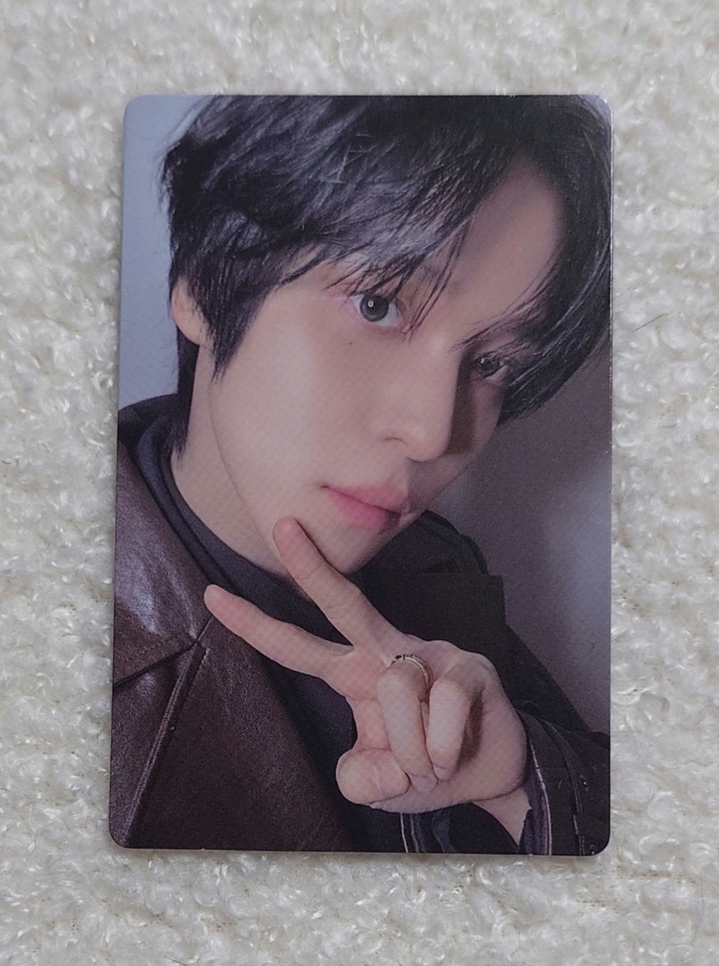 Ateez golden hour part 4 poca photocard Yunho, Ophalen of Verzenden, Zo goed als nieuw, Foto of Kaart