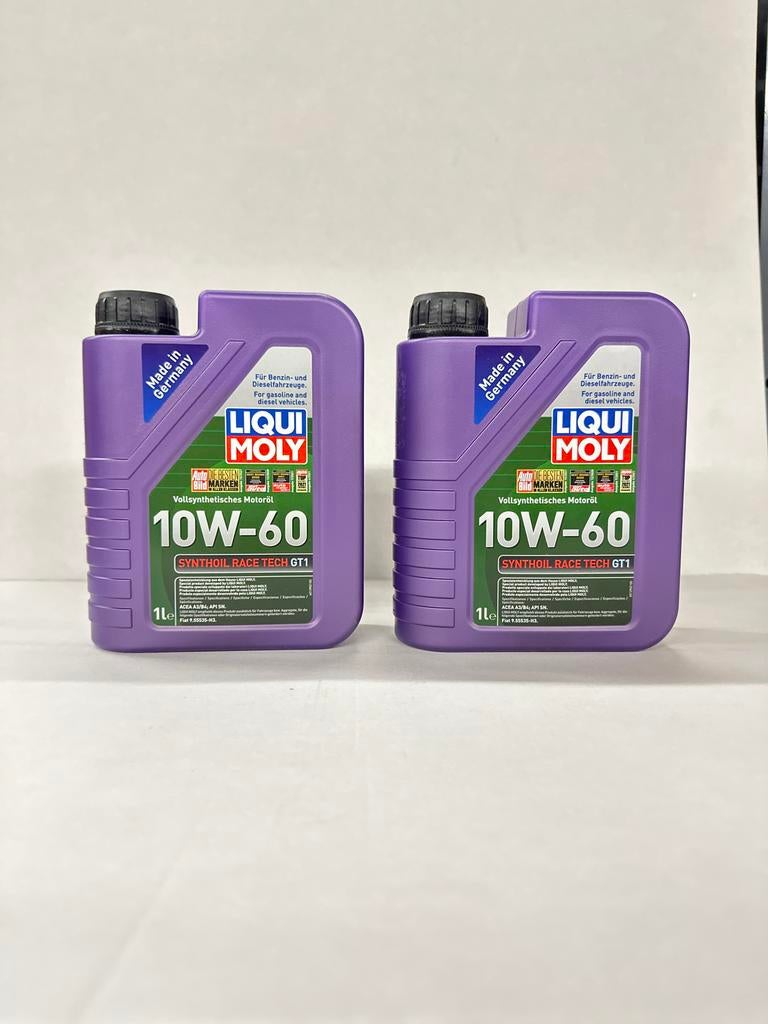 2x Liqui Moly Synthoil Race Tech GT1 10W-60 Motorolie 1L, Verzenden