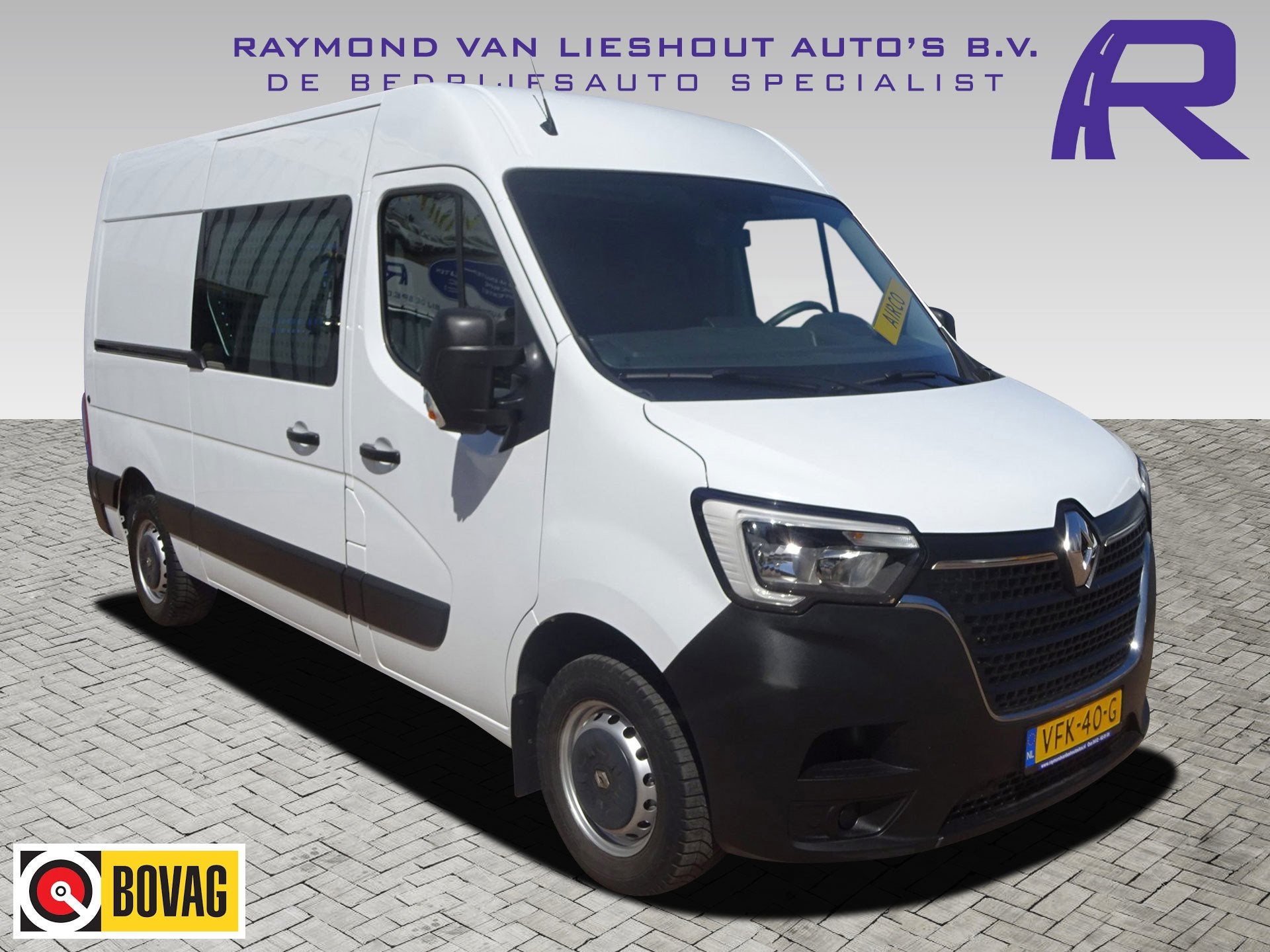 Renault Master T35 2.3 dCi 135 PK L2H2 GROOT NAVI AIRCO TREK, Voorwielaandrijving, Dealer onderhouden, Gebruikt, 4 cilinders