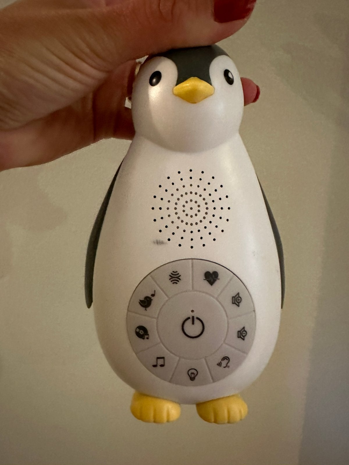 Zazu pinguïn slaaptrainer met geluid, Ophalen of Verzenden, Gebruikt, Overige typen, Met licht