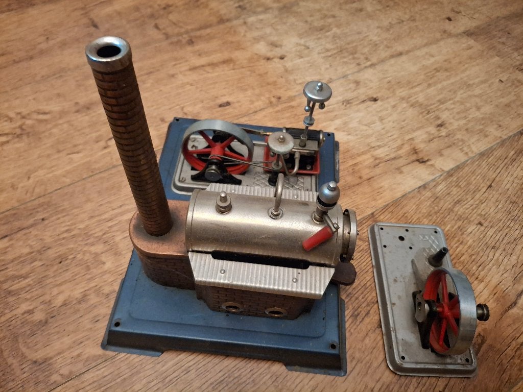 Wilesco stoommachine, Antiek en Kunst, Ophalen of Verzenden