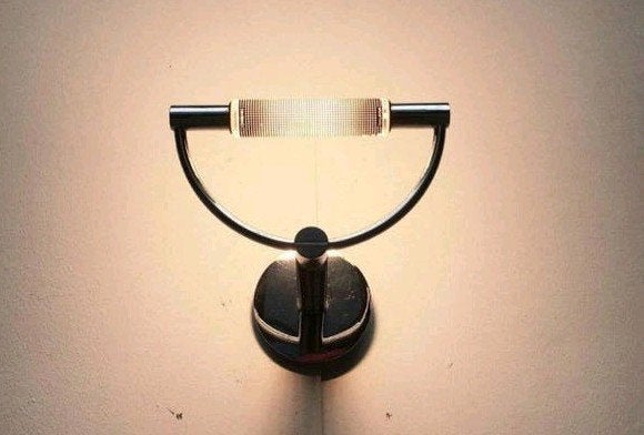 Plafondlamp wandlamp Microgradi Cini&Nils, Franco Bettonica, Ophalen of Verzenden, Gebruikt, Glas