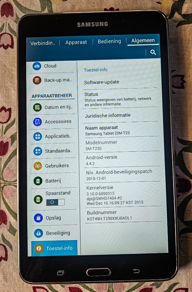 Samsung Galaxy Tab4 SM T230 Tablet, Computers en Software, 8 inch, Samsumg, Ophalen of Verzenden, Zo goed als nieuw