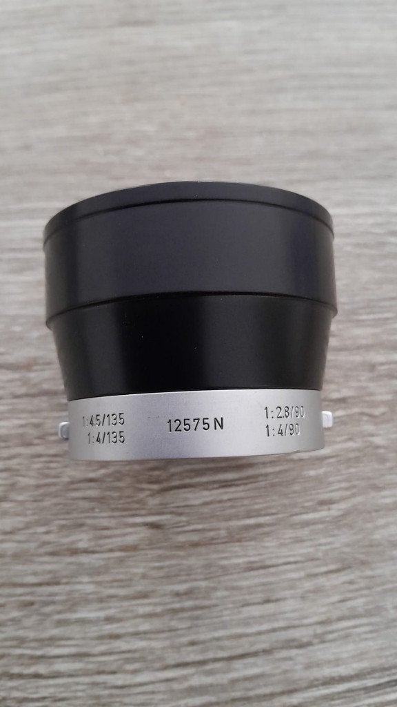 Vintage Ernst Leitz Wetzlar Zonnekap 12575 N (IUFOO) – Leica, Audio, Tv en Foto, Fotografie | Lenzen en Objectieven, Ophalen of Verzenden