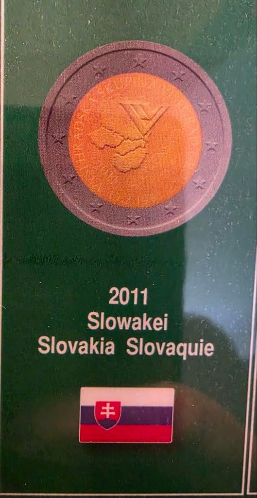 2 euro Slowakije 2011, Ophalen of Verzenden, Slowakije, 2 euro