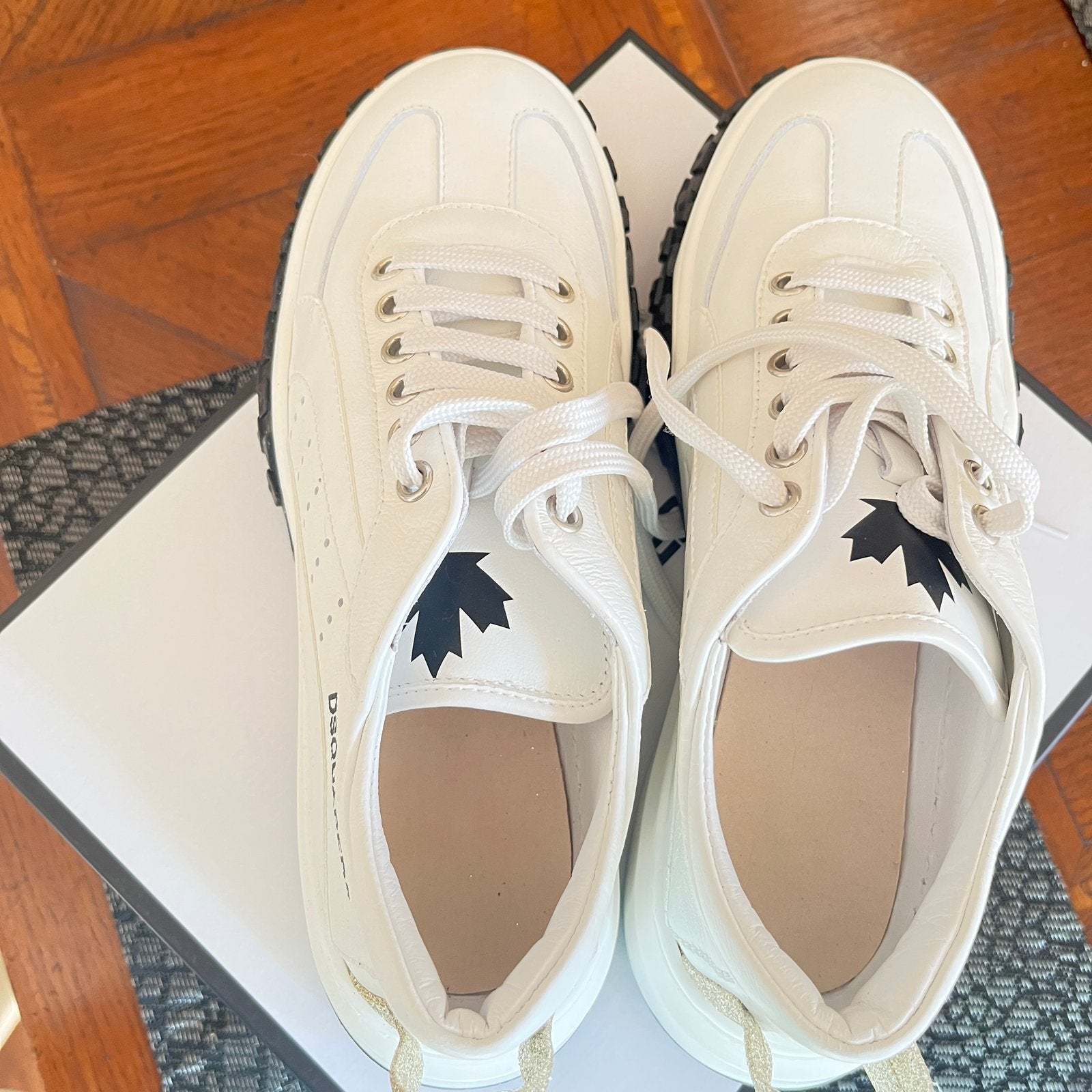 DSQUARED2 sneaker wit, Verzenden, Wit, Nieuw, Sneakers of Gympen