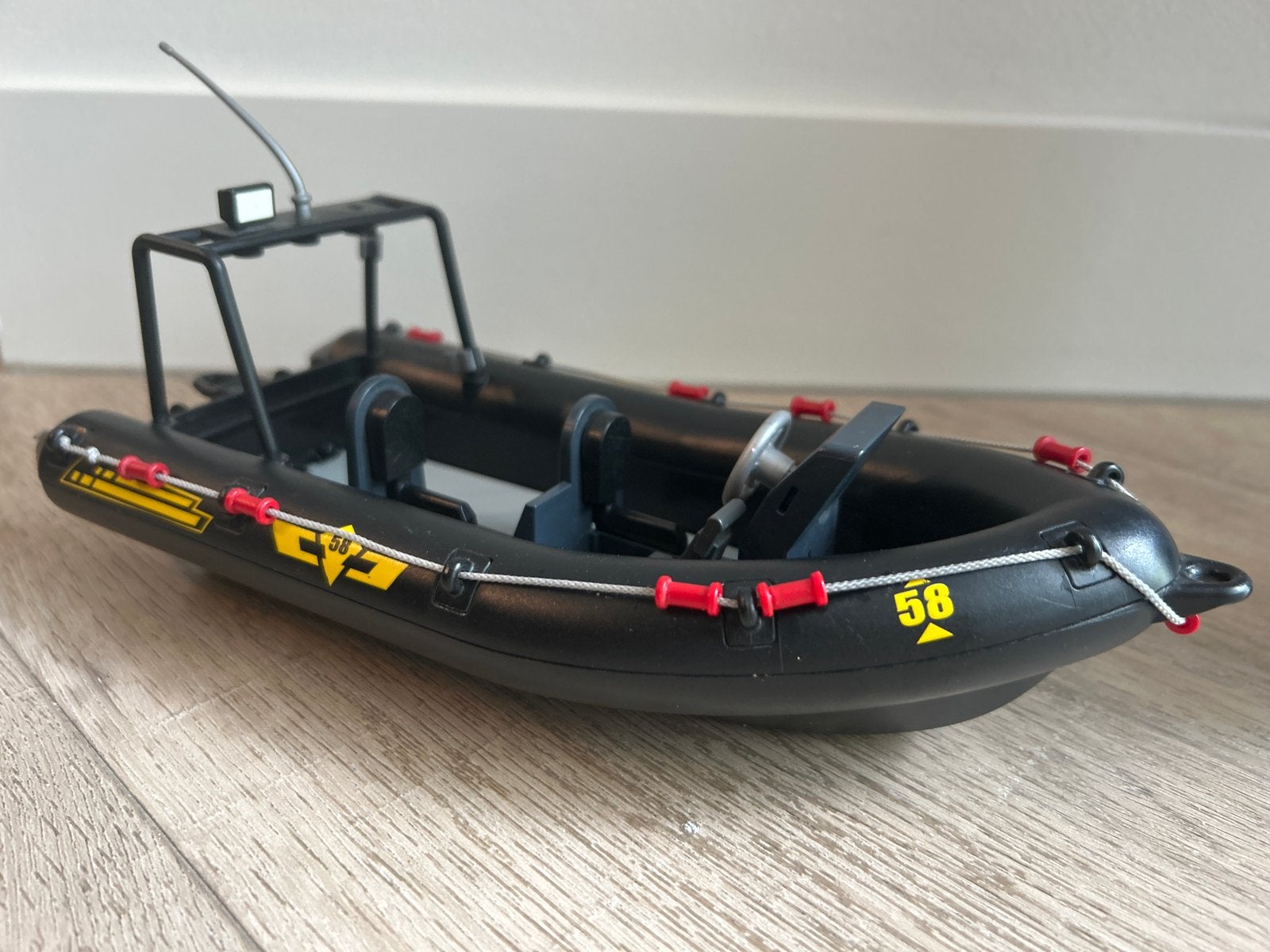 Playmobil Rubberboot Zwart, Ophalen of Verzenden, Gebruikt