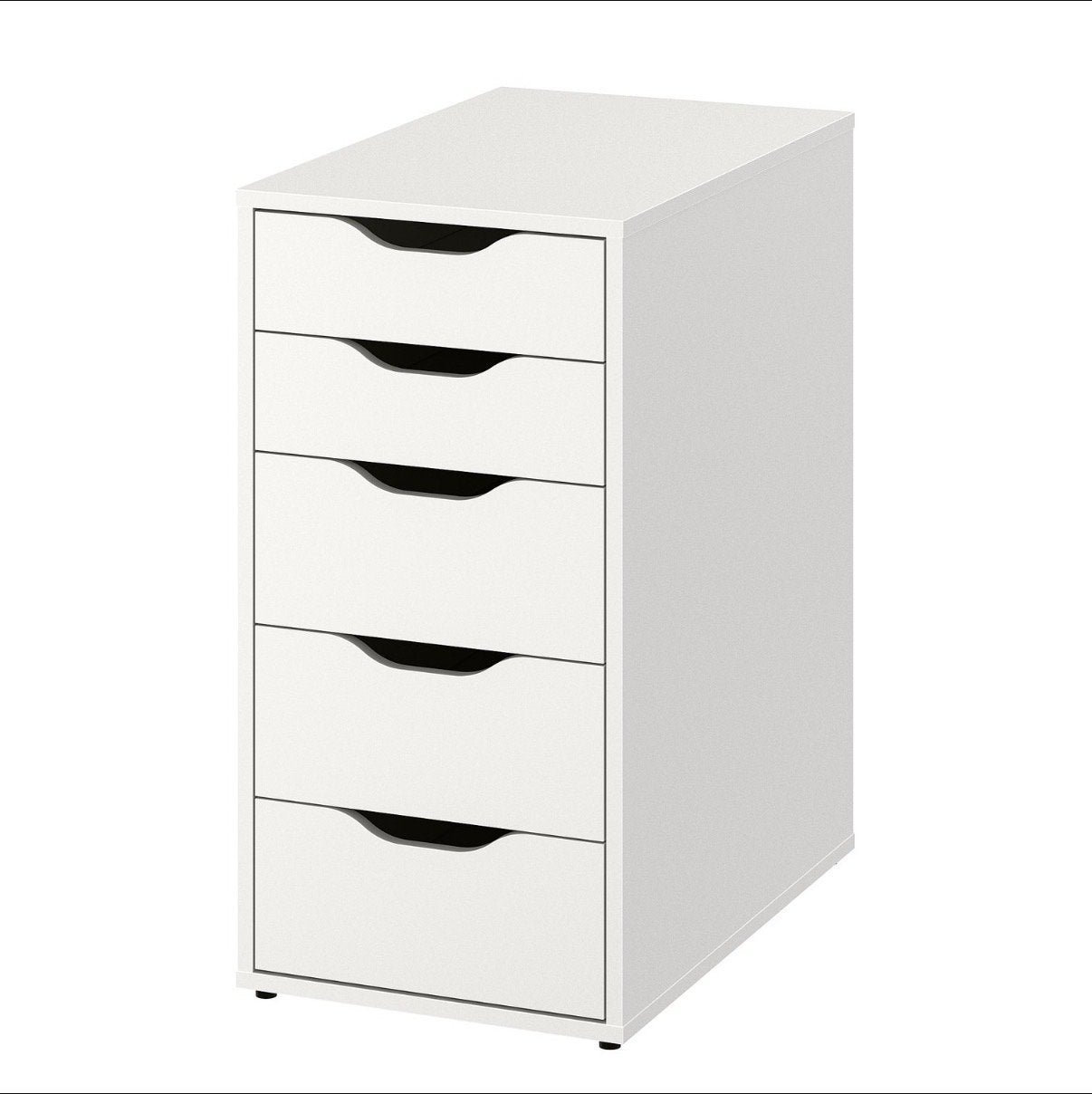 2x IKEA Alex ladekast wit - perfect voor kantoor/hobby, Overige materialen, Minder dan 50 cm, Gebruikt, 5 laden of meer