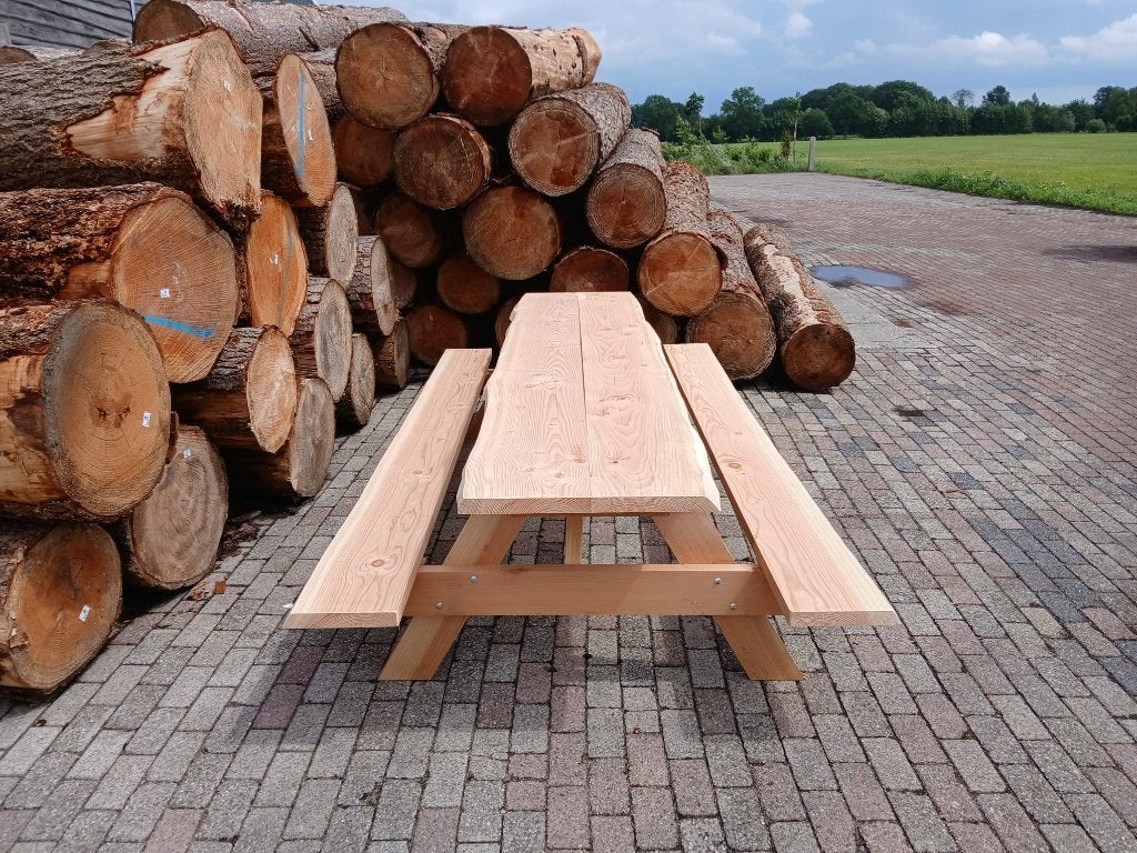 picknicktafel douglas, Tuin en Terras, Picknicktafels, Ophalen of Verzenden, Nieuw, Rechthoekig, Hout