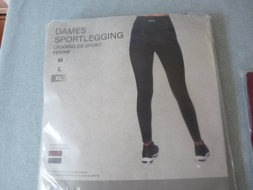 zwarte Sportbroek  Yoga hardloopbroek Fitness mt XL, Zwart, Ophalen of Verzenden, Maat 46/48 (XL) of groter, Overige typen