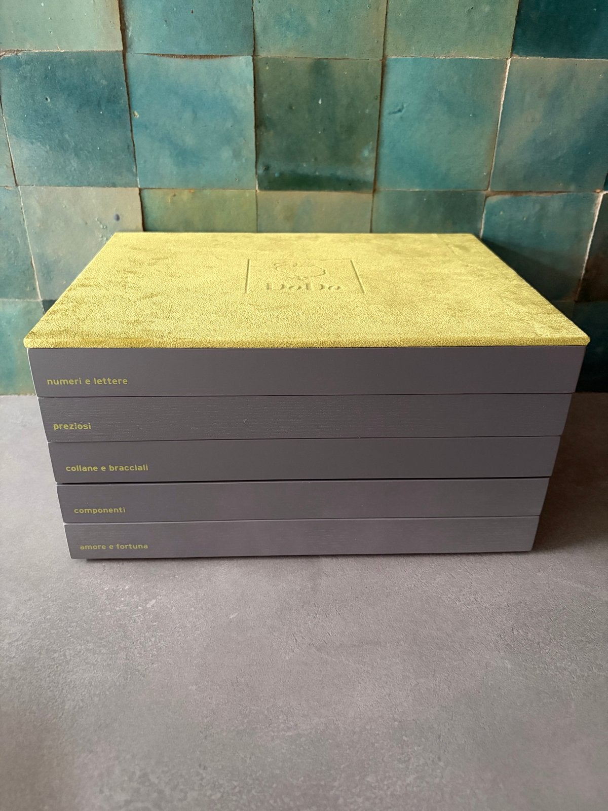 Dodo pomellato Professionele Presentatie Bewaardoos, Ophalen, Nieuw, Grijs, Hardcase