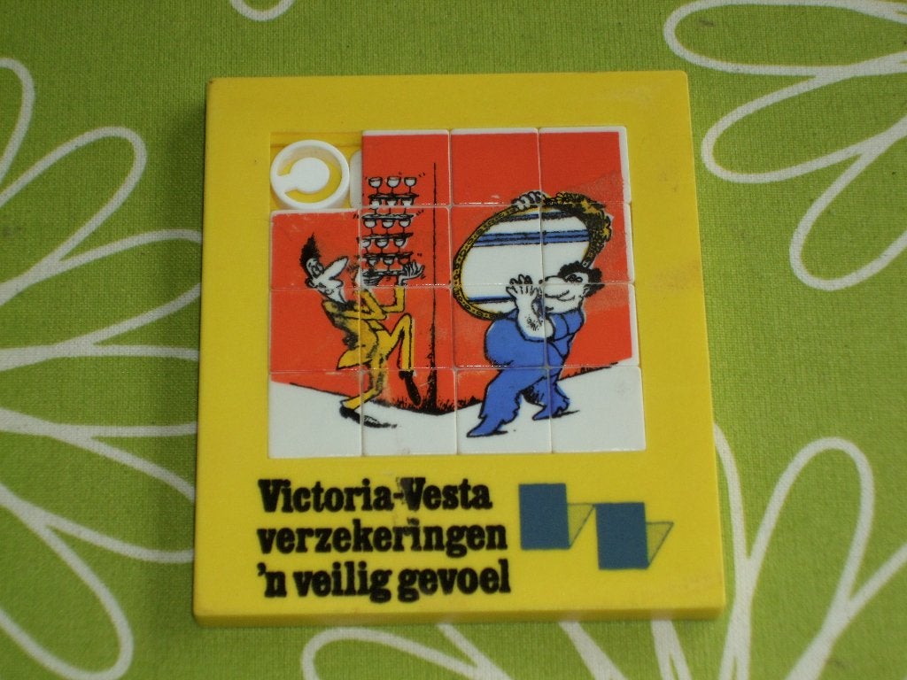 Nieuwe Victoria Vesta verzekeringen schuifpuzzel, Verzamelen, Ophalen of Verzenden, Nieuw