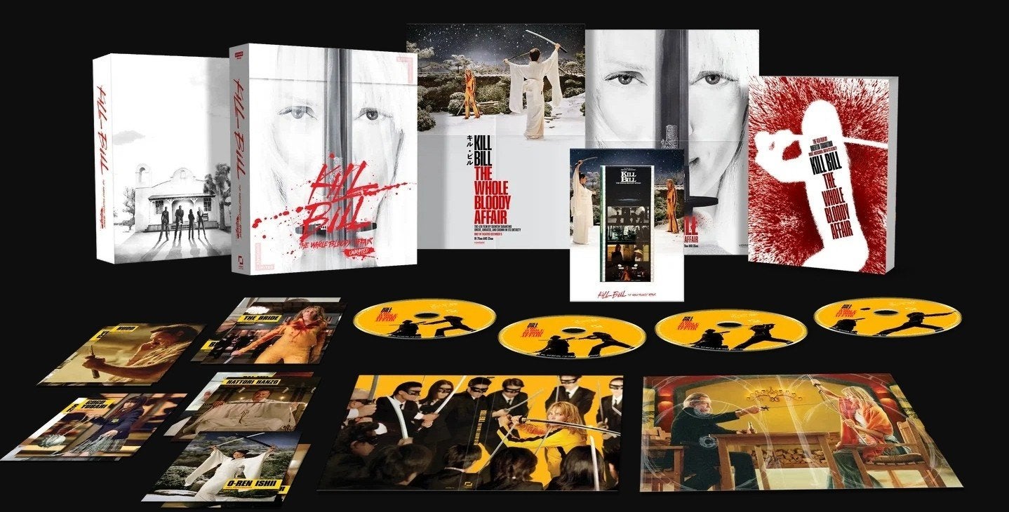 Kill Bill 4K Lionsgate Collectors Edition, Vanaf 18 jaar, Engels, Engels, Ophalen of Verzenden