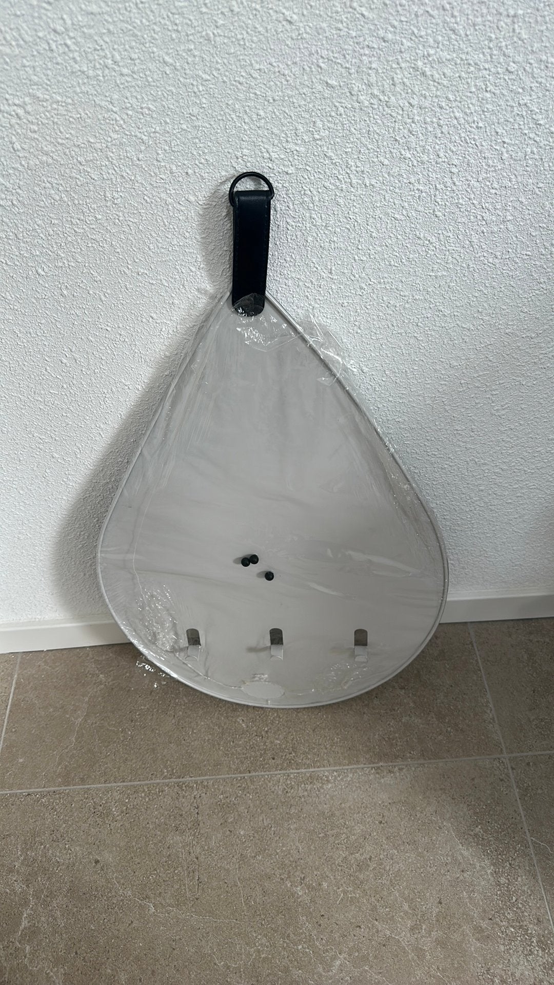 Hangbord, Ophalen of Verzenden, Zo goed als nieuw, Wandklok