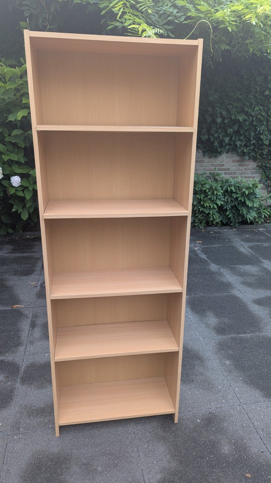 Boekenkast met 5 planken (3 losse, 2 vaste), Huis en Inrichting, Kasten | Boekenkasten, Met plank(en), Gebruikt, Minder dan 25 cm