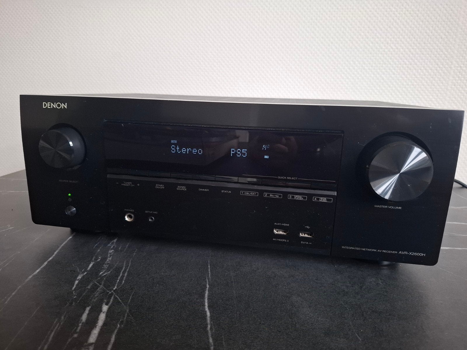 Denon AVR X2600H 7.2 DAB network receiver, Ophalen, 120 watt of meer, Denon