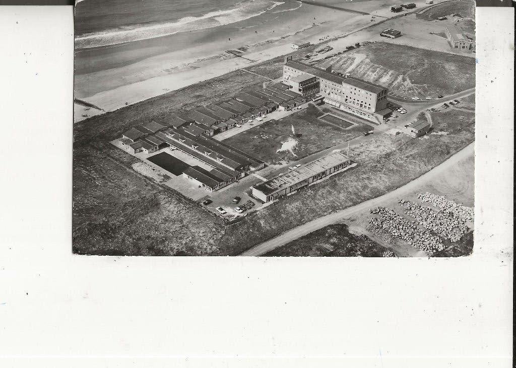 Kijkduin Ned.Zeehospitium  KLM-Aerofoto 1974, Verzamelen, Ophalen of Verzenden, 1940 tot 1960, Gelopen, Zuid-Holland