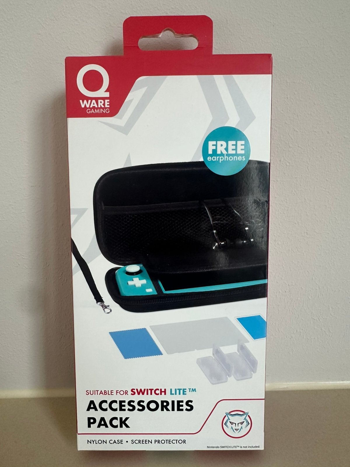 🧳 Nintendo Switch Lite Accessories Pack Nylon Case 🆕, Ophalen of Verzenden, Nieuw, Hoesje, Tasje of Behuizing