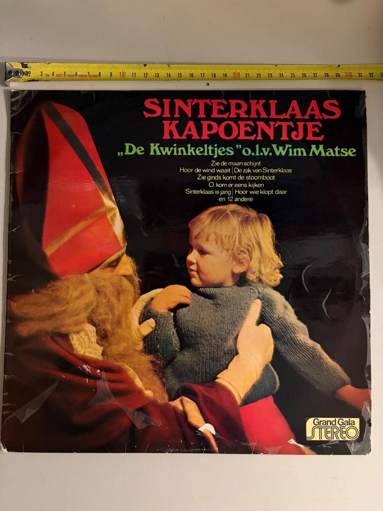 LP Sinterklaas Kapoentje - De Kwinkeltjes o.l.v. Wim Matse, Ophalen of Verzenden, Gebruikt, Sinterklaas