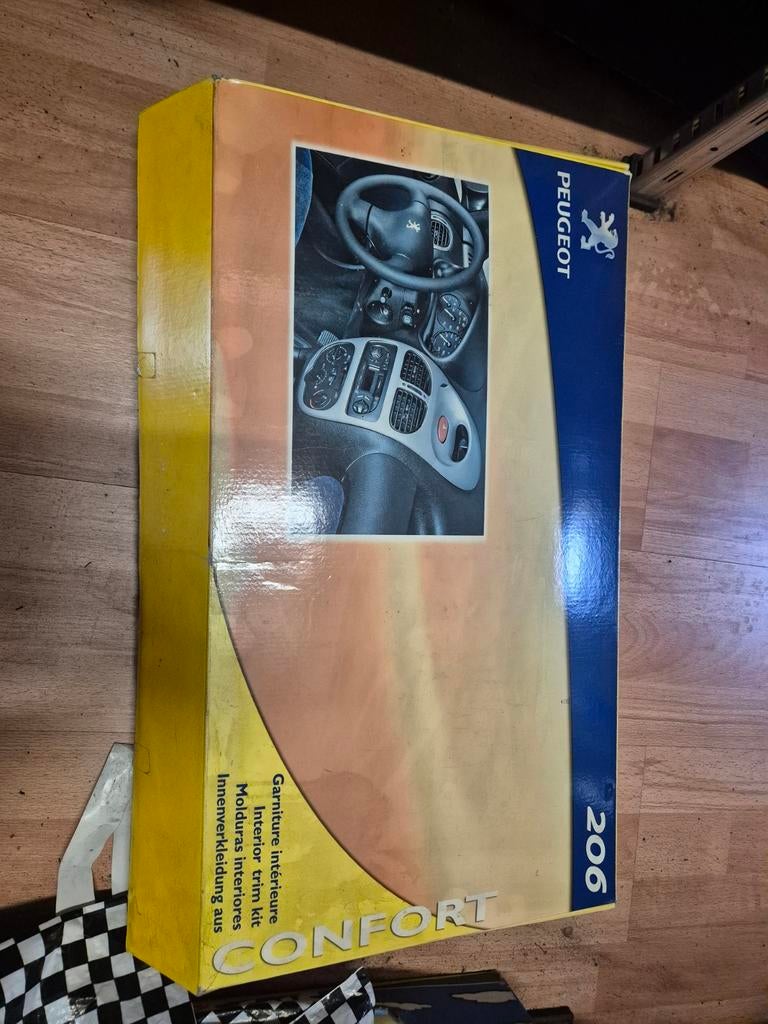 Peugeot 206 Interieur Trim Kit - Zilver, Ophalen of Verzenden, Nieuw, Peugeot
