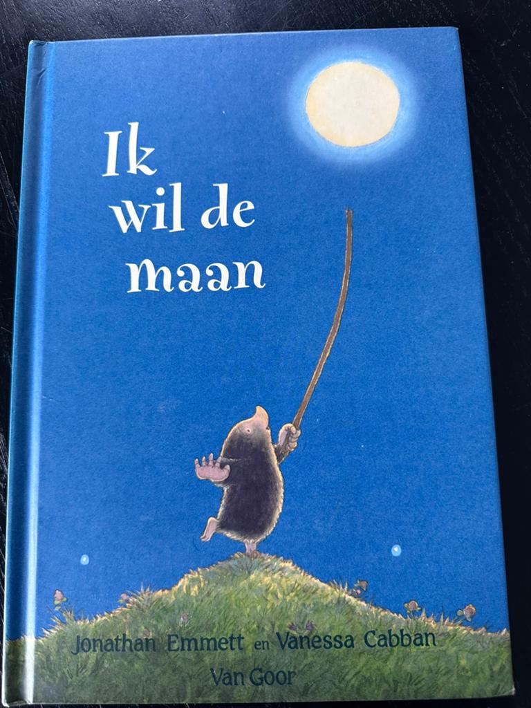 Jonathan Emmett - Ik wil de maan, Ophalen of Verzenden, Zo goed als nieuw, Jonathan Emmett