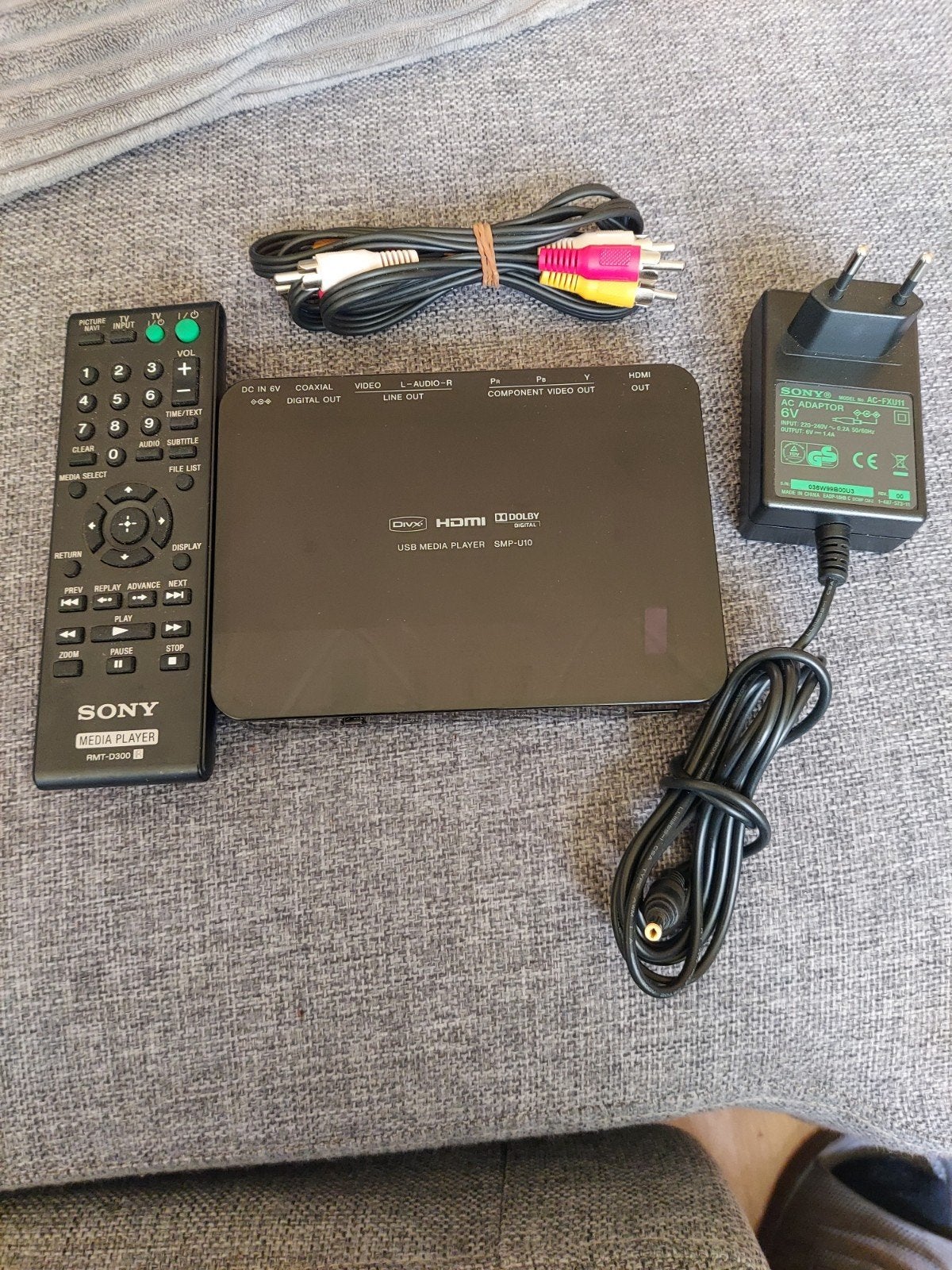 Sony usb media player smp u10, Ophalen, Sony