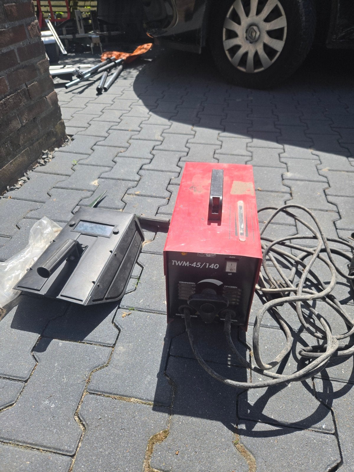 TWM-45/140 Lasapparaat - Gebruikt maar functioneel, Ophalen, Gebruikt, Minder dan 150 ampère, Elektroden