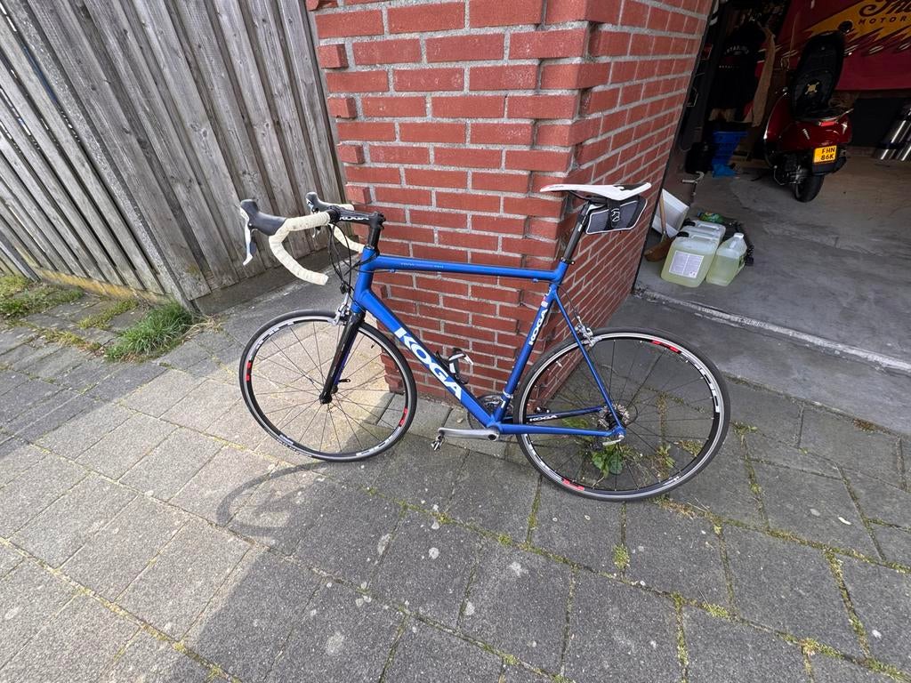 Koga sigetuur racefiets., Fietsen en Brommers, Velgrem, Ophalen of Verzenden, Zo goed als nieuw, Koga Miyata