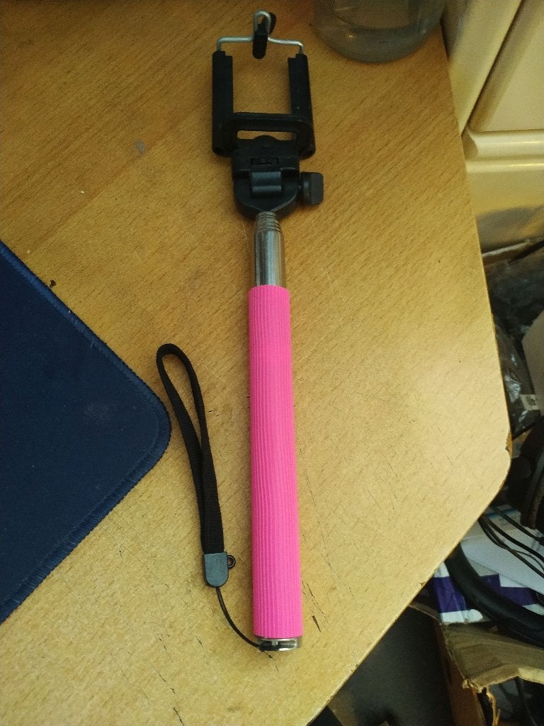 Telescopic Selfie Stick, Ophalen of Verzenden, Gebruikt, Driepoot
