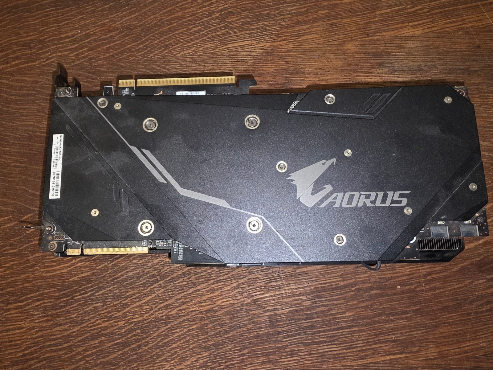Gigabyte AORUS GeForce RTX 2070 Super 8G (GV-N207SAORUS-8GC), Computers en Software, PCI-Express 3, Gebruikt, GDDR6, Ophalen of Verzenden