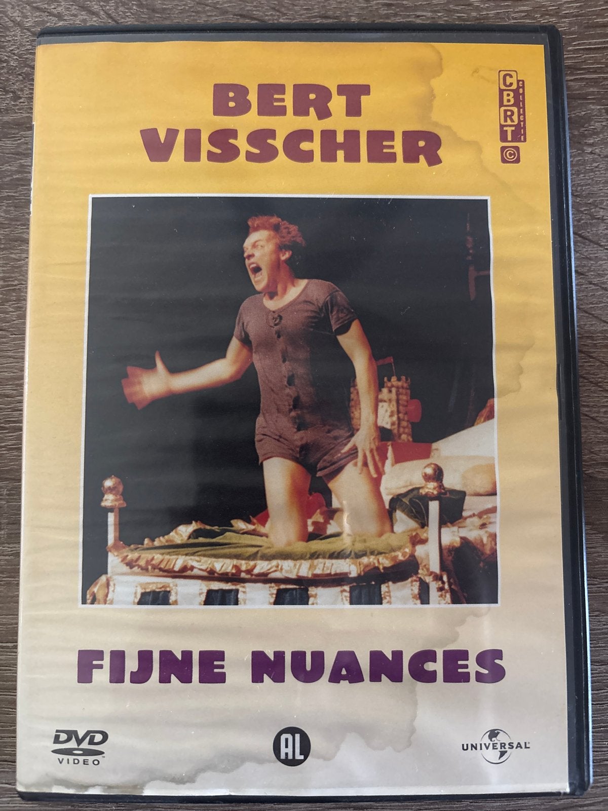 Bert Visscher - Fijne Nuances DVD, Stand-up of Theatershow, Bert Visscher, Gebruikt, Alle leeftijden