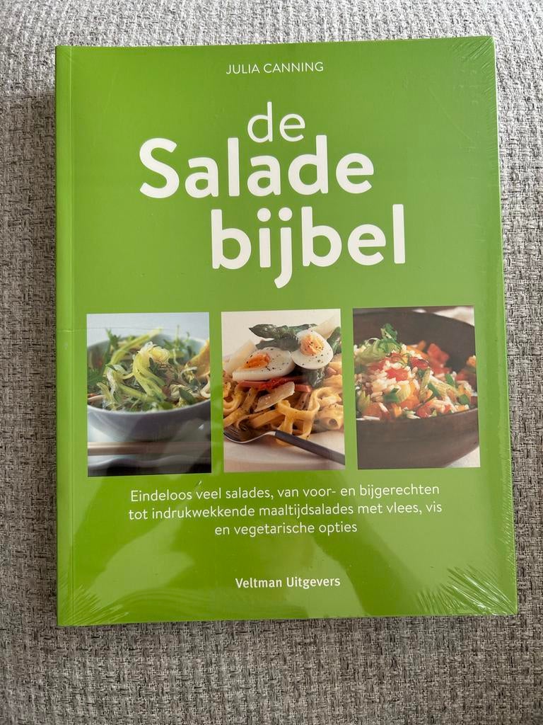 De Saladebijbel - Julia Canning (nieuw in folie), Boeken, Nieuw, Ophalen of Verzenden, Voorgerechten en Soepen, Gezond koken