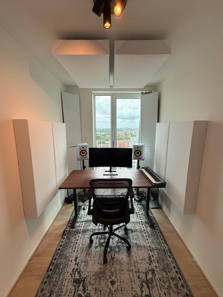 Akoestische panelen & bass traps voor muziek studio 13 stuks, Ophalen, Gebruikt