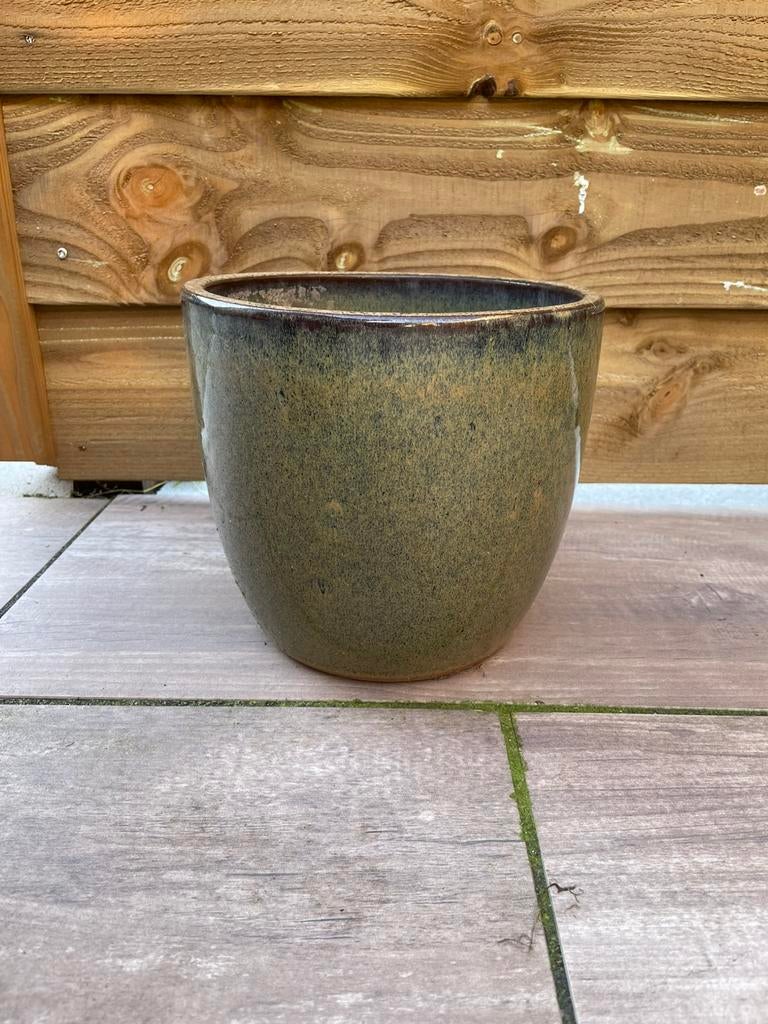 Stenen bloempot, Ophalen, Steen, Minder dan 30 cm, Rond