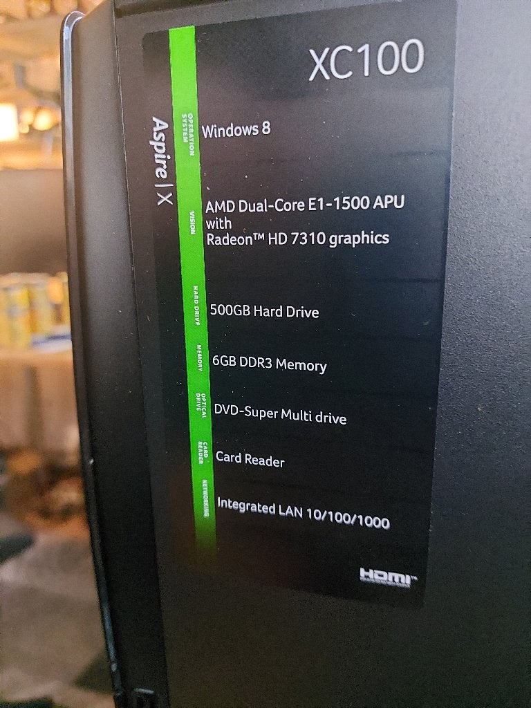 Gezocht Originele Acer Aspire XC100 Installatie disc's, Ophalen of Verzenden, Zo goed als nieuw, Windows