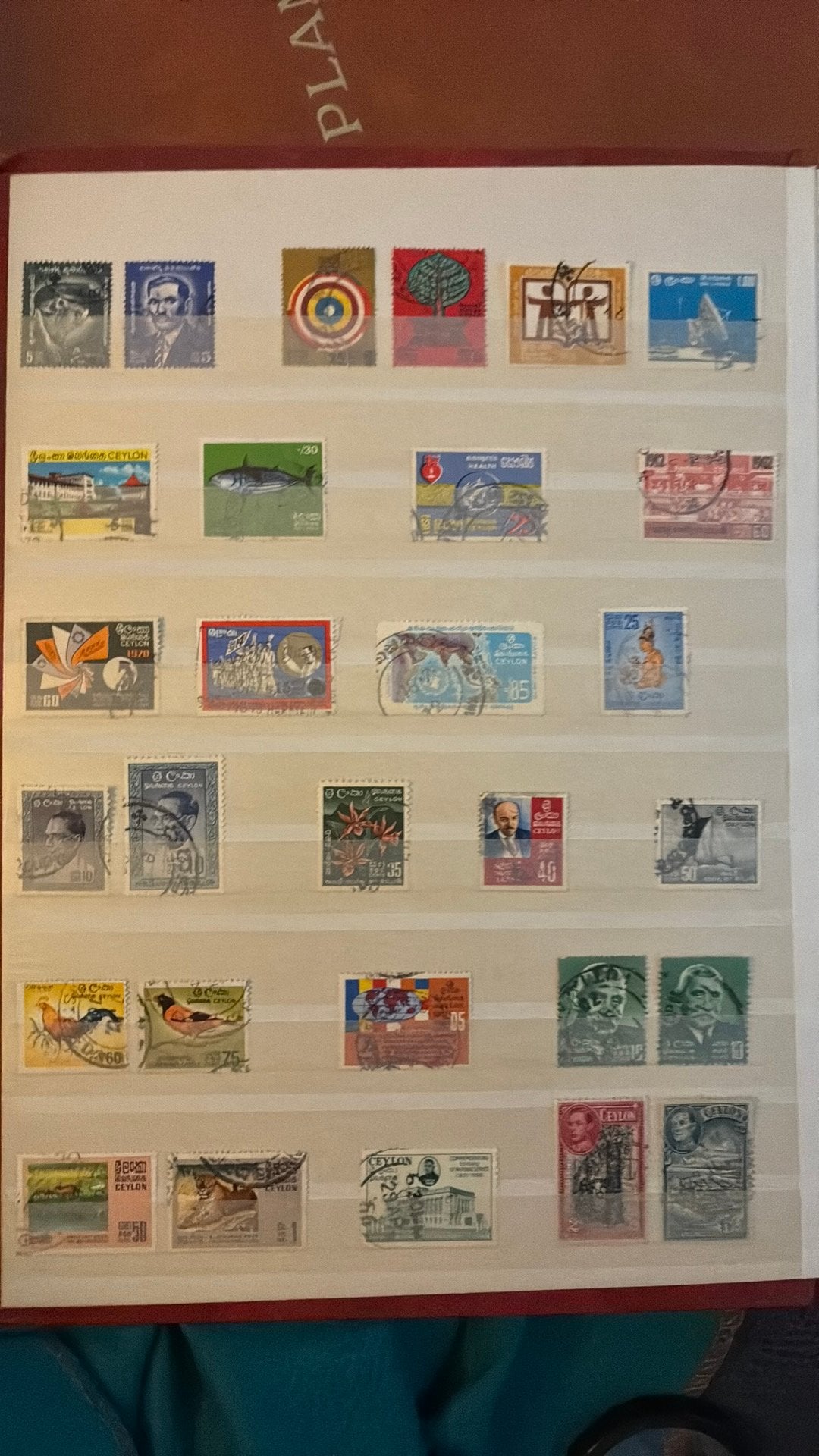 Sri lanka ceylon gestempeld, Postzegels en Munten, Postzegels | Azië, Ophalen of Verzenden, Zuid-Azië