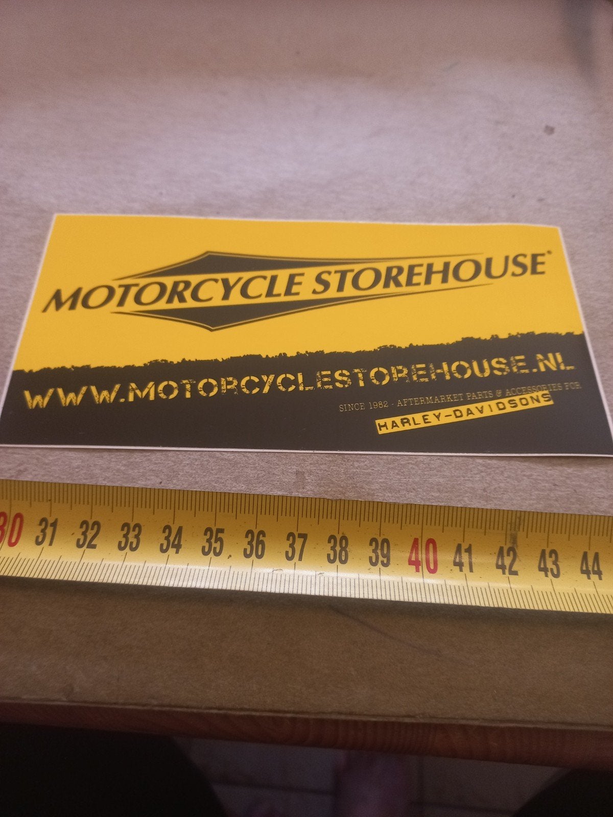 Motorcycle Storehouse Sticker - Harley-Davidson, Ophalen of Verzenden, Nieuw